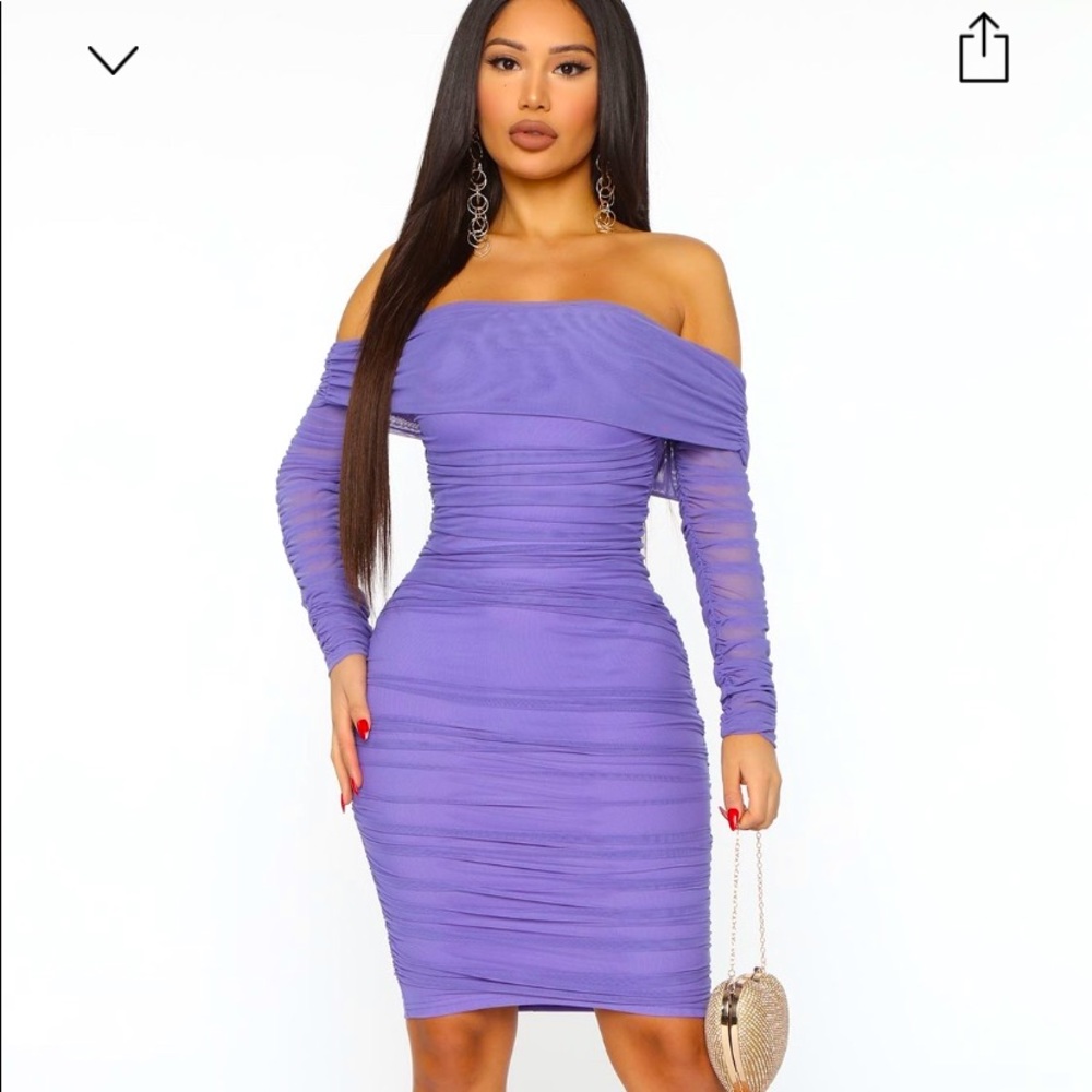 fashionnova purple dress